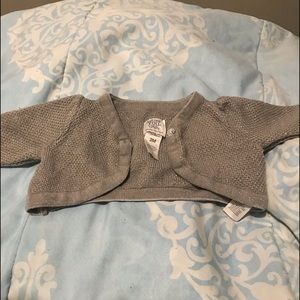 Baby girl special occasion half sweater